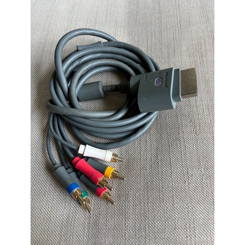 Microsoft Xbox AV Cable Cord Component Video RCA